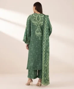 Hot Sapphire 3 Piece - Embellished Silk Suit