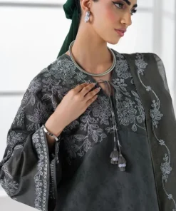 Discount Sapphire 3 Piece - Embroidered Cotton Jacquard Suit