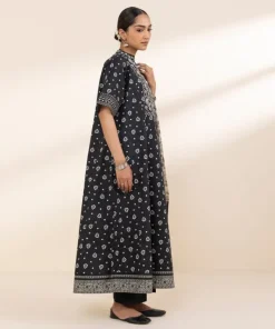 Hot Sapphire 2 Piece - Embroidered Cotton Suit