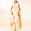 Clearance Sapphire 3 Piece - Embroidered Dobby Suit