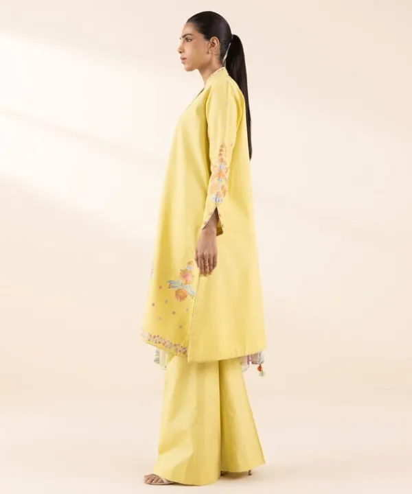 Sale Sapphire 3 Piece - Embroidered Dobby Suit