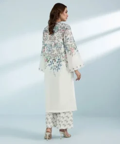 Fashion Sapphire 2 Piece - Embroidered Lawn Suit White