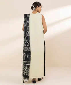 Hot Sapphire 3 Piece - Embroidered Lawn Suit