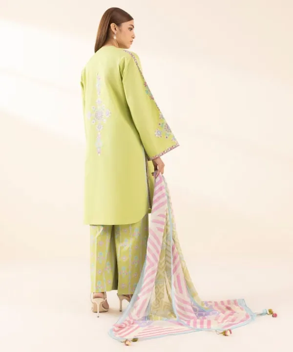 Fashion Sapphire 3 Piece - Embroidered Lawn Suit