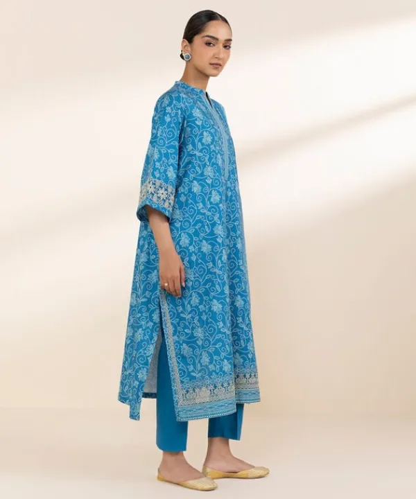Fashion Sapphire 3 Piece - Embroidered Lawn Suit