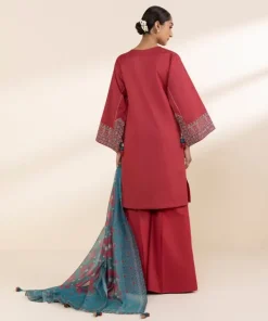 New Sapphire 3 Piece - Embroidered Lawn Suit