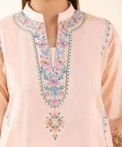 Online Sapphire 3 Piece - Embroidered Lawn Suit