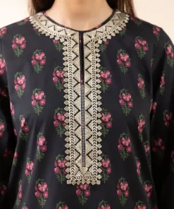 Online Sapphire 3 Piece - Embroidered Lawn Suit