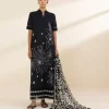 Outlet Sapphire 3 Piece - Embroidered Lawn Suit