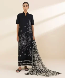 Outlet Sapphire 3 Piece - Embroidered Lawn Suit