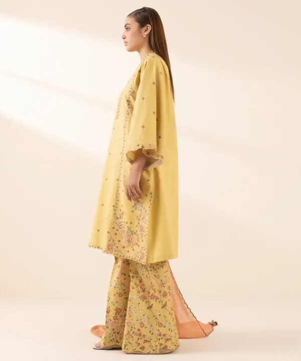 Best Sapphire 3 Piece - Embroidered Lawn Suit