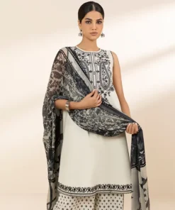 Fashion Sapphire 3 Piece - Embroidered Lawn Suit