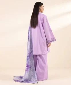 Online Sapphire 3 Piece - Embroidered Lawn Suit