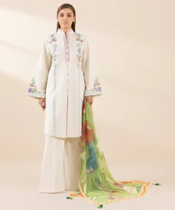 New Sapphire 3 Piece - Embroidered Lawn Suit