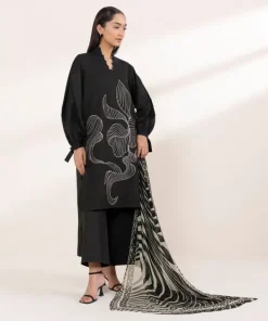Fashion Sapphire 3 Piece - Embroidered Lawn Suit