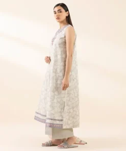 Hot Sapphire 3 Piece - Embroidered Lawn Suit