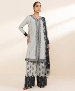 Sale Sapphire 3 Piece - Embroidered Lawn Suit