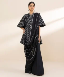 Online Sapphire 3 Piece - Embroidered Lawn Suit