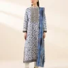 Outlet Sapphire 3 Piece - Embroidered Lawn Suit