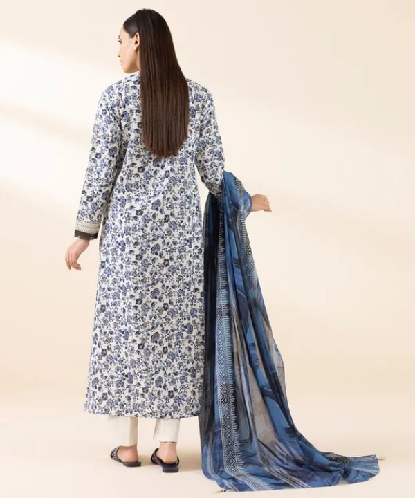Outlet Sapphire 3 Piece - Embroidered Lawn Suit