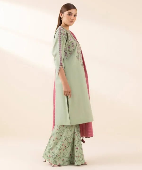 Discount Sapphire 3 Piece - Embroidered Lawn Suit