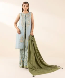 Best Sapphire 3 Piece - Embroidered Lawn Suit