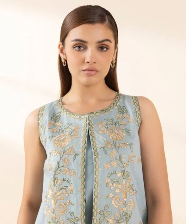 Best Sapphire 3 Piece - Embroidered Lawn Suit