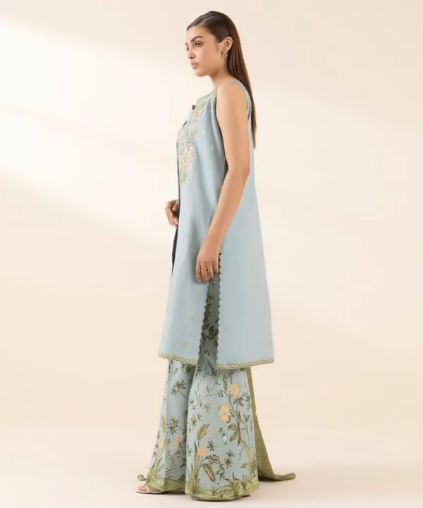 Best Sapphire 3 Piece - Embroidered Lawn Suit