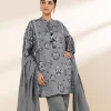 Online Sapphire 3 Piece - Embroidered Lawn Suit