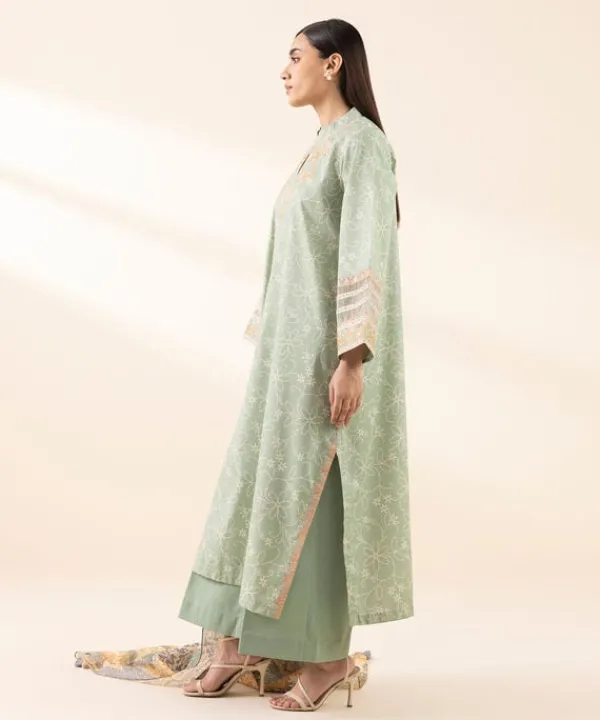 Outlet Sapphire 3 Piece - Embroidered Lawn Suit