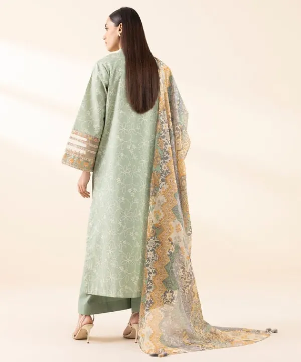 Outlet Sapphire 3 Piece - Embroidered Lawn Suit