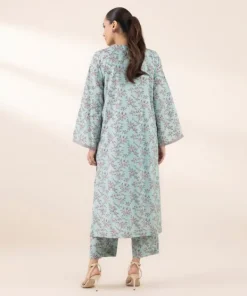Discount Sapphire 2 Piece - Embroidered Lawn Suit Light BlueTrouser