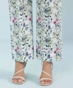 Fashion Sapphire 2 Piece - Embroidered Lawn Suit White