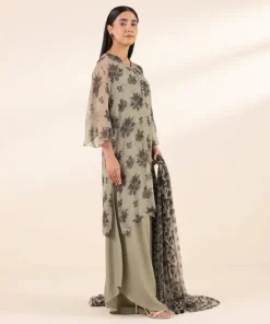 Discount Sapphire 3 Piece - Printed Chiffon Suit