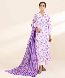 Clearance Sapphire 3 Piece - Printed Lawn Suit