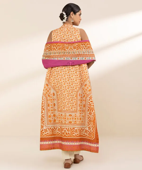 New Sapphire 3 Piece - Printed Lawn Suit