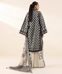 Outlet Sapphire 3 Piece - Printed Lawn Suit