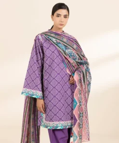 Online Sapphire 3 Piece - Printed Lawn Suit