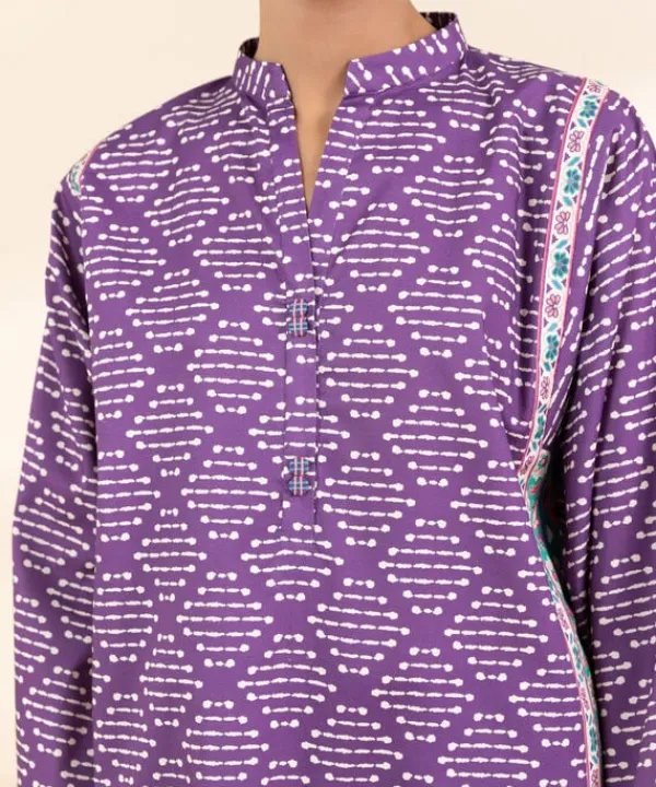 Online Sapphire 3 Piece - Printed Lawn Suit