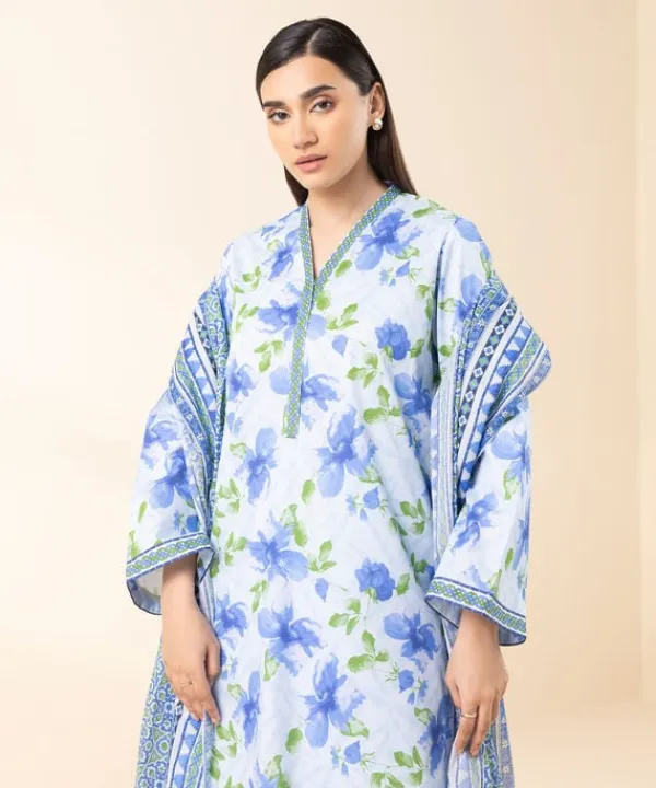 Clearance Sapphire 3 Piece - Printed Lawn Suit