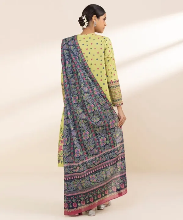 Best Sapphire 3 Piece - Printed Lawn Suit
