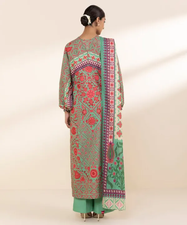 Sale Sapphire 3 Piece - Printed Lawn Suit