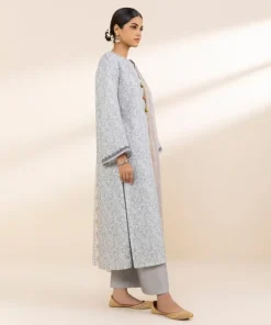 Outlet Sapphire 3 Piece - Printed Lawn Suit