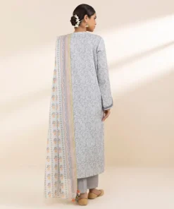 Outlet Sapphire 3 Piece - Printed Lawn Suit