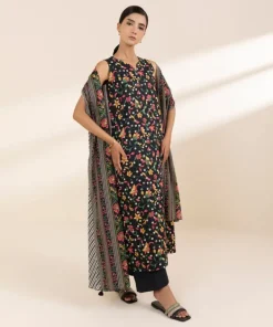 Clearance Sapphire 3 Piece - Printed Lawn Suit