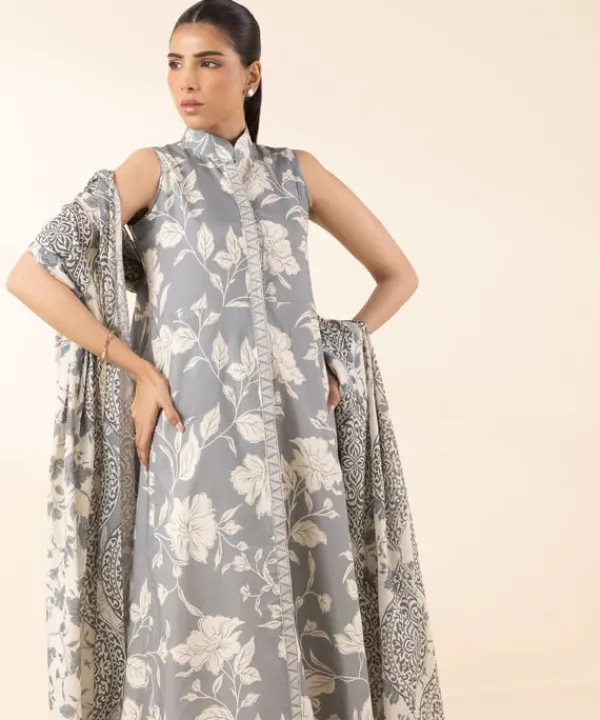 Sale Sapphire 3 Piece - Printed Lawn Suit