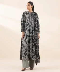 Outlet Sapphire 3 Piece - Printed Lawn Suit