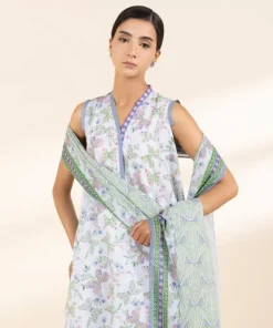 New Sapphire 3 Piece - Printed Lawn Suit