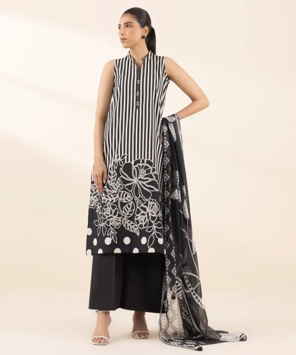 Fashion Sapphire 3 Piece - Printed Lawn Suit