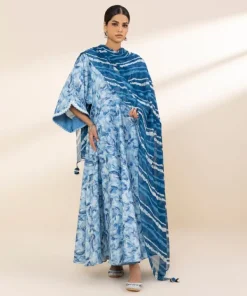 Outlet Sapphire 3 Piece - Printed Lawn Suit